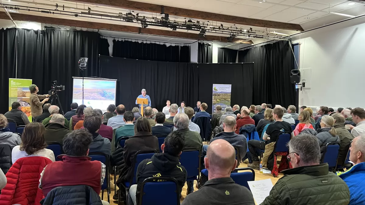 Caledonian Climate NatureScot Peatland Restoration roadshow scotland